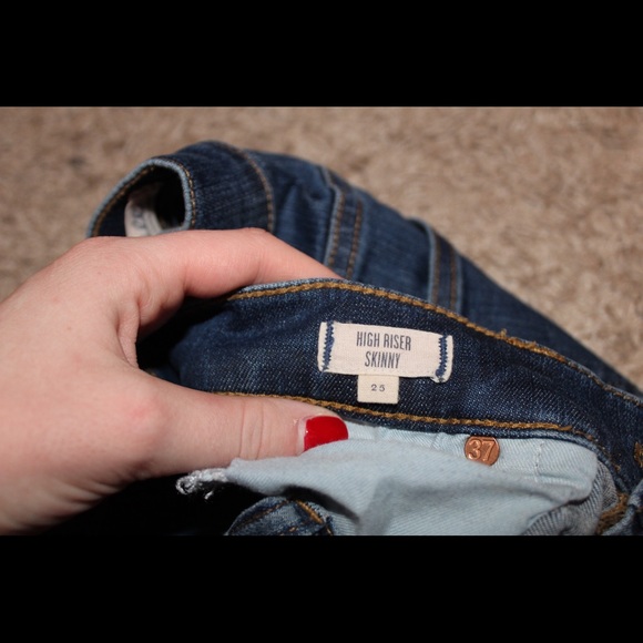 Madewell High Riser Skinny Jean 25 - Picture 5 of 6